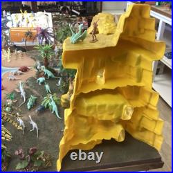 Marx Toys One Million B. C. Playset 1975 Many Rare Partscr