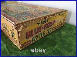 Marx Toys Original Battle of The Blue & Gray Box Record Instructions