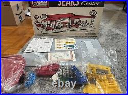 Marx Toys Sears Service Center Play Set 54mm Scale Complete CIB Vintage Reissue