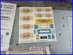 Marx Toys Sears Service Center Play Set 54mm Scale Complete CIB Vintage Reissue