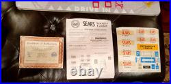 Marx Toys Sears Service Center Vintage Collectible withBox and Instructions