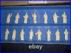 Marx Toys Set Religious Statuettes Jesus and Apostles