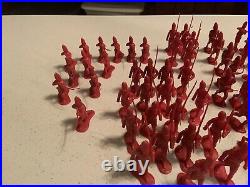 Marx Toys Sons of Liberty British Soldiers Lot Of 80+ Soldiers