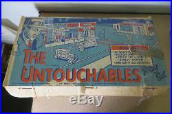 Marx Toys THE UNTOUCHABLES 1961 Mobster Al Capone Desilu Playset Game READ