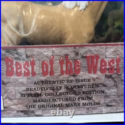 Marx Toys THUNDERBOLT Johnny West Horse Best of the West Rare 2000 Re-Issue Box