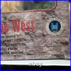 Marx Toys THUNDERBOLT Johnny West Horse Best of the West Rare 2000 Re-Issue Box