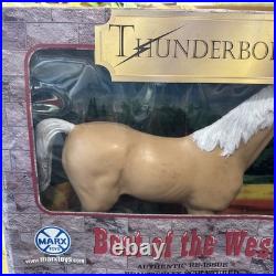Marx Toys THUNDERBOLT Johnny West Horse Best of the West Rare 2000 Re-Issue Box