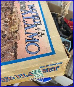 Marx Toys Walt Disney Alamo Playset Mostly Complete with Box