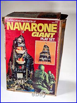 Marx Toys. World War II Battle of Navarone #4302. Playselt with Original Box