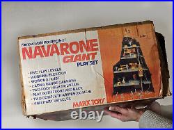 Marx Toys. World War II Battle of Navarone #4302. Playselt with Original Box