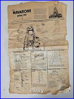 Marx Toys. World War II Battle of Navarone #4302. Playselt with Original Box