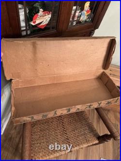 Marx U. S. Army Training Center Playset Box Only Vintage 144 1950's