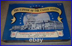 Marx United States Capitol Plastic Playset & Presidents Figures Play Set MINT