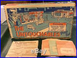 Marx Untouchables Play Set Box#4676