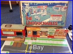 Marx Untouchables Playset- Boxed, Great Condition, and with Two Bonus Gifts