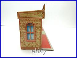 Marx Untouchables Tin Litho Town Front & Warehouse Playset Buildings 2 Pc Lot