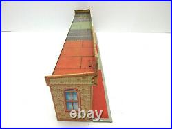 Marx Untouchables Tin Litho Town Front & Warehouse Playset Buildings 2 Pc Lot