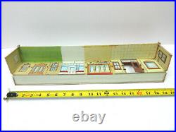 Marx Untouchables Tin Litho Town Front & Warehouse Playset Buildings 2 Pc Lot