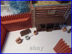 Marx Vintage 3681 Fort Apache, Box, Directions, Figures, Accessories