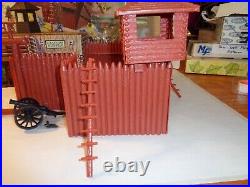 Marx Vintage 3681 Fort Apache, Box, Directions, Figures, Accessories