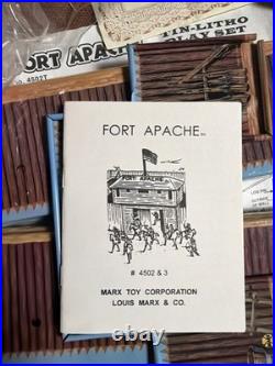 Marx Vintage Collectible Fort Apache #4502 Play Set