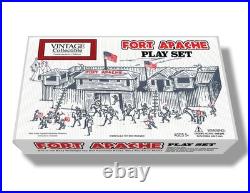 Marx Vintage Collectible Fort Apache Play Set Box