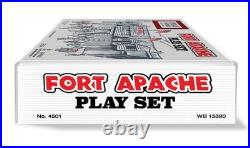 Marx Vintage Collectible Fort Apache Play Set Box