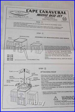 Marx Vintage Collectibles Cape Canaveral Playset New Open Box