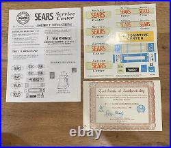 Marx Vintage Collectibles Sears Automotive Service Center In Box Never Built