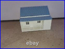 Marx Vintage Dollhouse Plastic Furniture/ Picket Fence 1960s