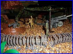 Marx Vintage Iwo Jima Battleground Playset