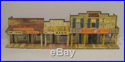 Marx Vintage No. 4258 Roy Rogers Western Town Playset, Boxed