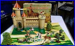 Marx Vintage Playset Knights Castle 1960s boxed MADE in Hong Kong VERY GOOD