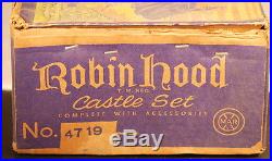 Marx Vintage Robin Hood Castle 60 mm Play Set