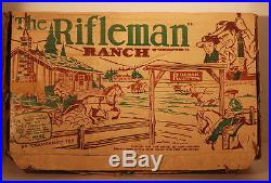 Marx Vintage The Rifleman Ranch Set