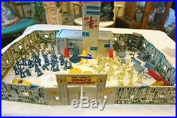 Marx Vtg Official Tom Corbett Space Academy Playset Nice Played With Condition