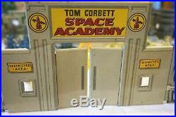 Marx Vtg Official Tom Corbett Space Academy Playset Nice Played With Condition