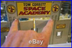 Marx Vtg Official Tom Corbett Space Academy Playset Nice Played With Condition