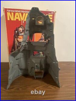 Marx WWII Battle of Navarone Giant Play Set box & Mountain only no. 4302