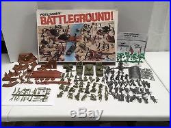 Marx WWII Battleground Set 4204 With Box