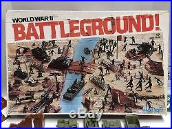 Marx WWII Battleground Set 4204 With Box