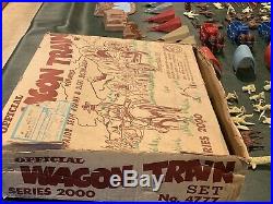 Marx Wagon Train Play Set Series 2000 Box#4777