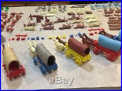 Marx Wagon Train Play Set Series 5000 Box#4888