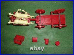 Marx Wagon Train Playset Vintage Playset 4888 Red Wagon