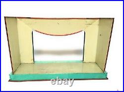 Marx Walt Disney Television Playhouse Tin Theater Playset Figures Props 1950's