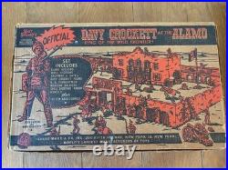 Marx, Walt Disney's Davy Crockett King Of The Wild Frontier At The Alamo