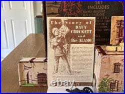 Marx, Walt Disney's Davy Crockett King Of The Wild Frontier At The Alamo