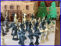 Marx, Walt Disney's Davy Crockett King Of The Wild Frontier At The Alamo