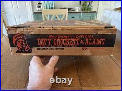 Marx, Walt Disney's Davy Crockett King Of The Wild Frontier At The Alamo
