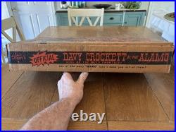 Marx, Walt Disney's Davy Crockett King Of The Wild Frontier At The Alamo